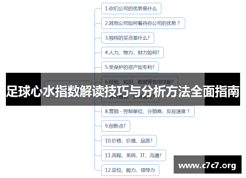 足球心水指数解读技巧与分析方法全面指南