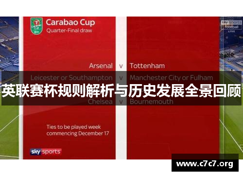 英联赛杯规则解析与历史发展全景回顾 英联赛杯规则解析与历史发展全景回顾
